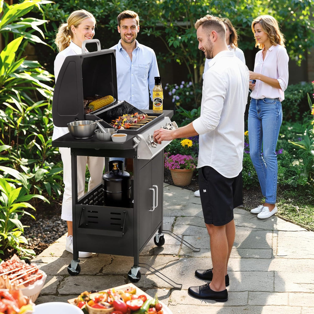 4-Burner Propane Gas Grill
